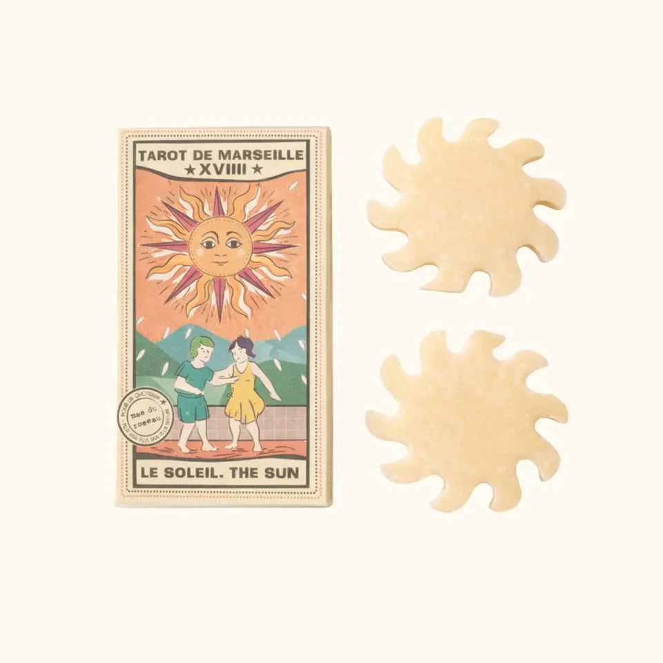 Mas du Roseau Tarot Le Soleil savon yuzu vitalité