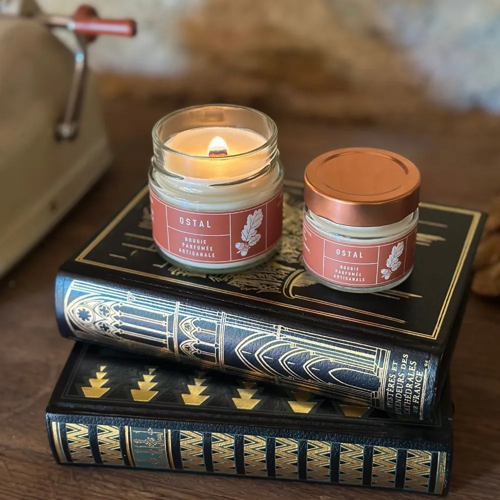 Savonnerie Buissonnière Ostal bougie parfumée soja 70g