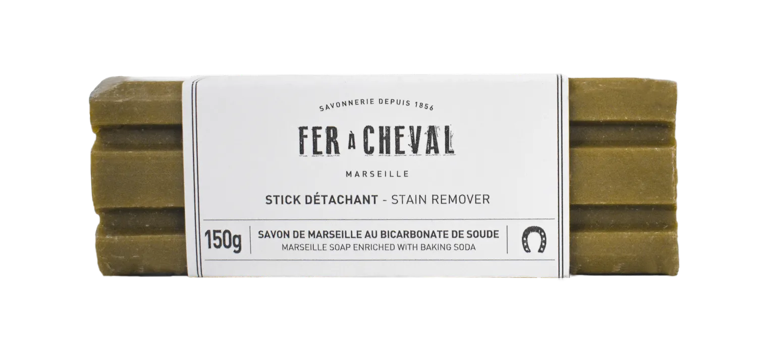 Savonnerie Fer à Cheval Stick Détachant bicarbonate 150g blanc