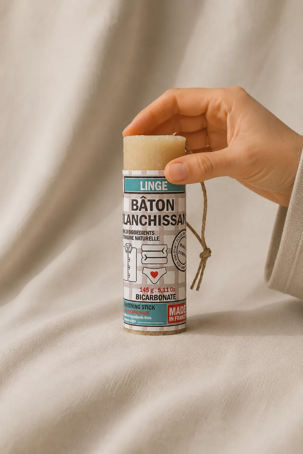 Mas du Roseau Éco&Bô bâton linge blanchissant