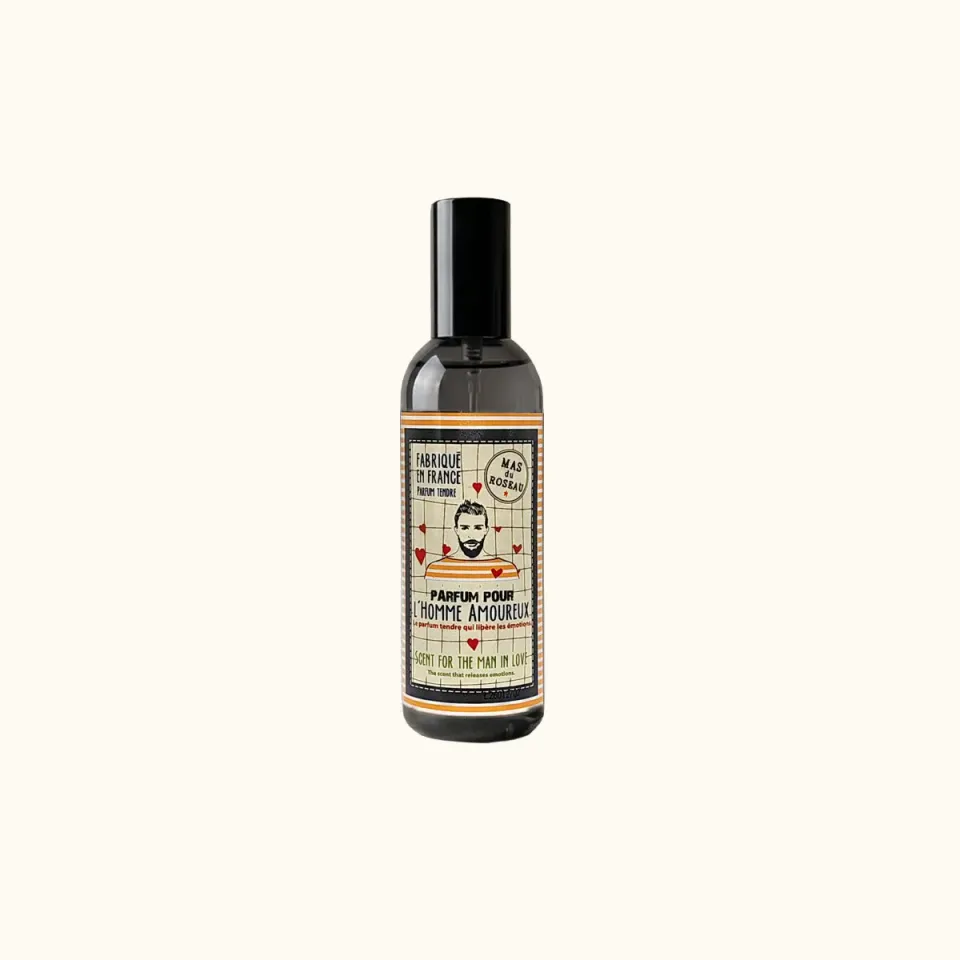 Mas du Roseau Just Men parfum homme Amoureux floral poudré
