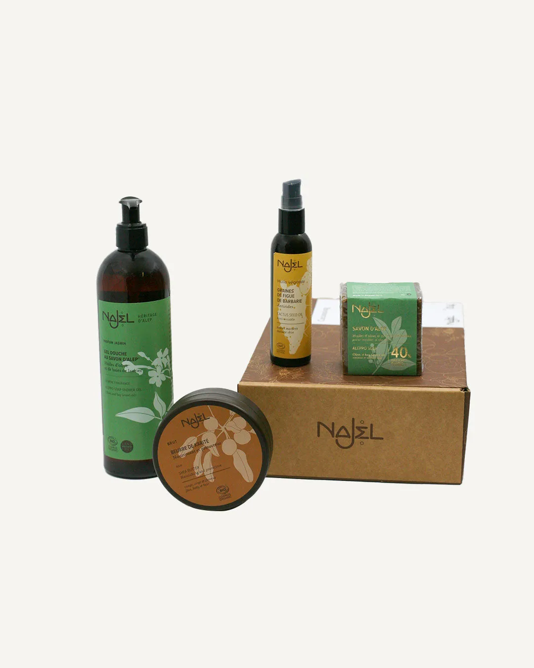 Najel coffret routine du désert 4 soins jasmin
