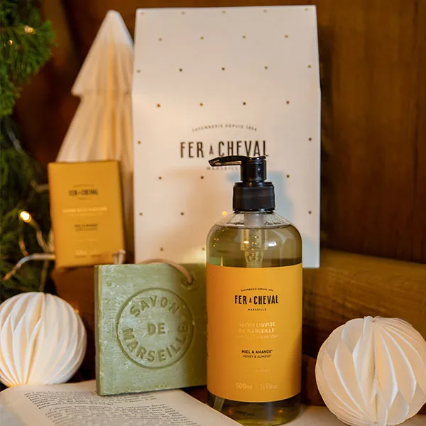 Savonnerie Fer à Cheval Coffret Rituel Miel Amande
