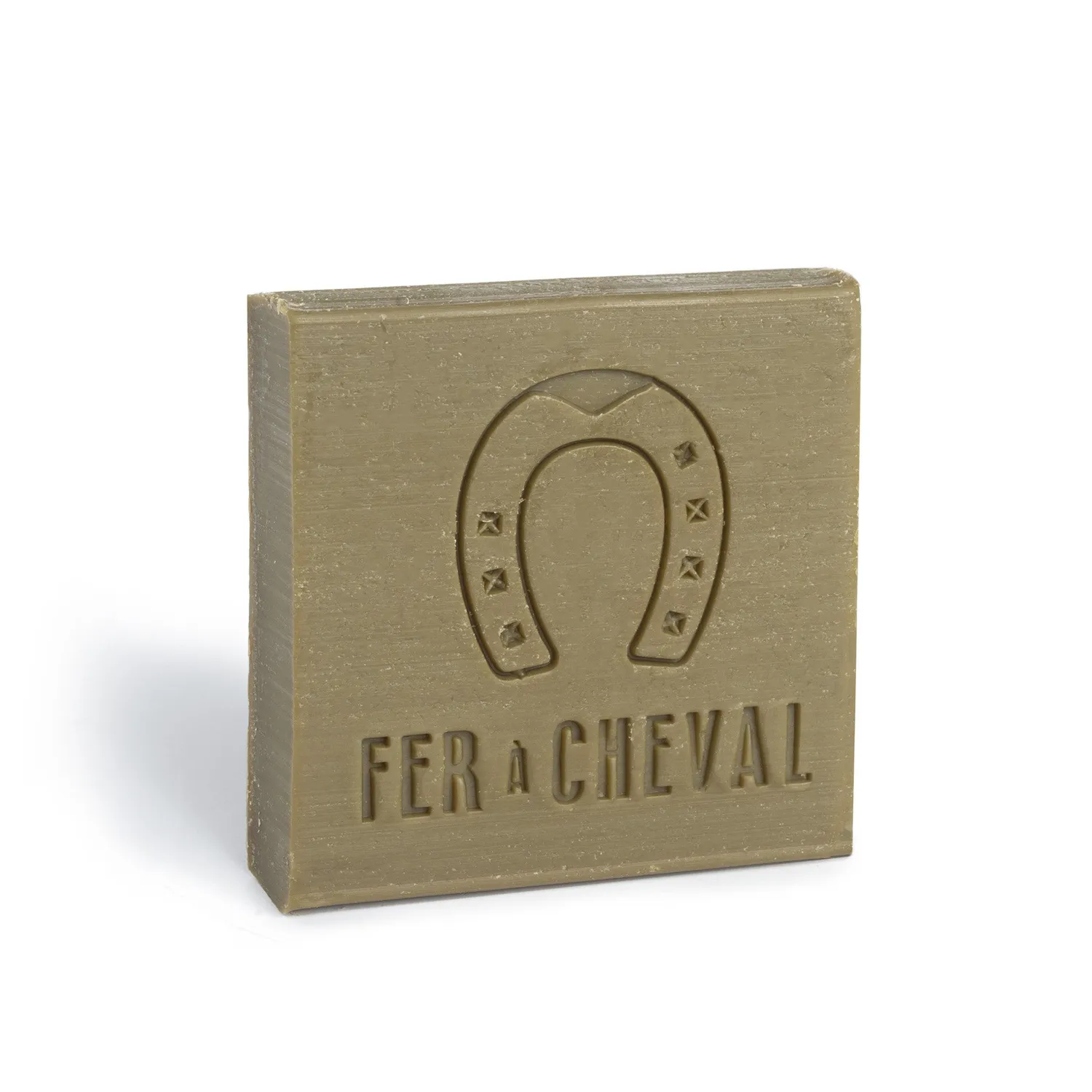 Savonnerie Fer à Cheval Pur Olive cube tranché 4x65g savon Marseille olive