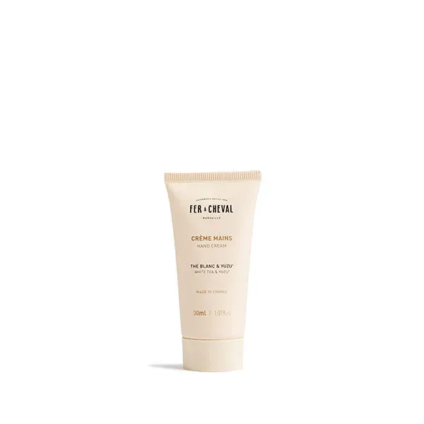 Savonnerie Fer à Cheval Crème Mains Thé Blanc Yuzu 30ml agrumes