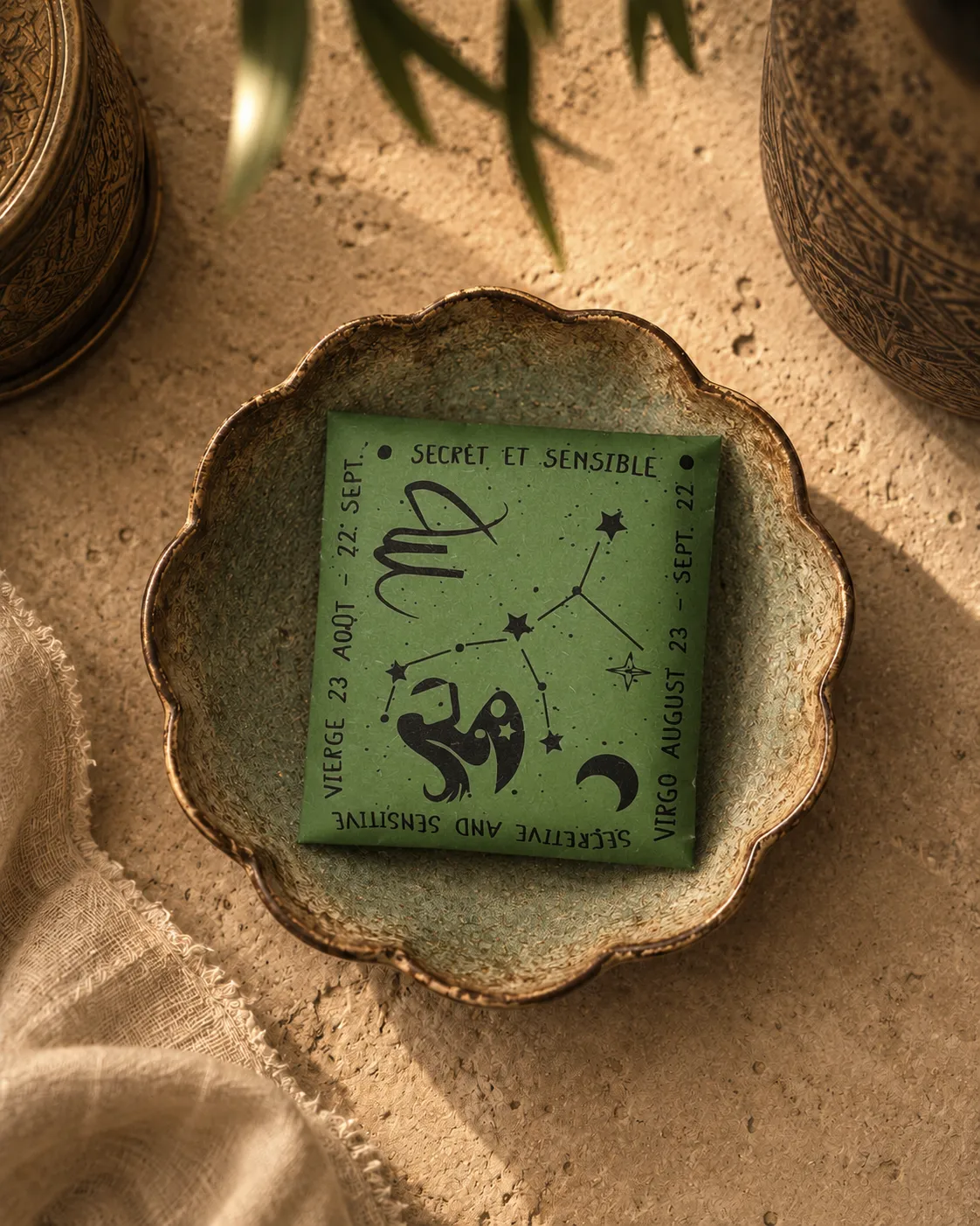 Mas du Roseau Pachamama Astro Vierge savonnette pêche de vigne