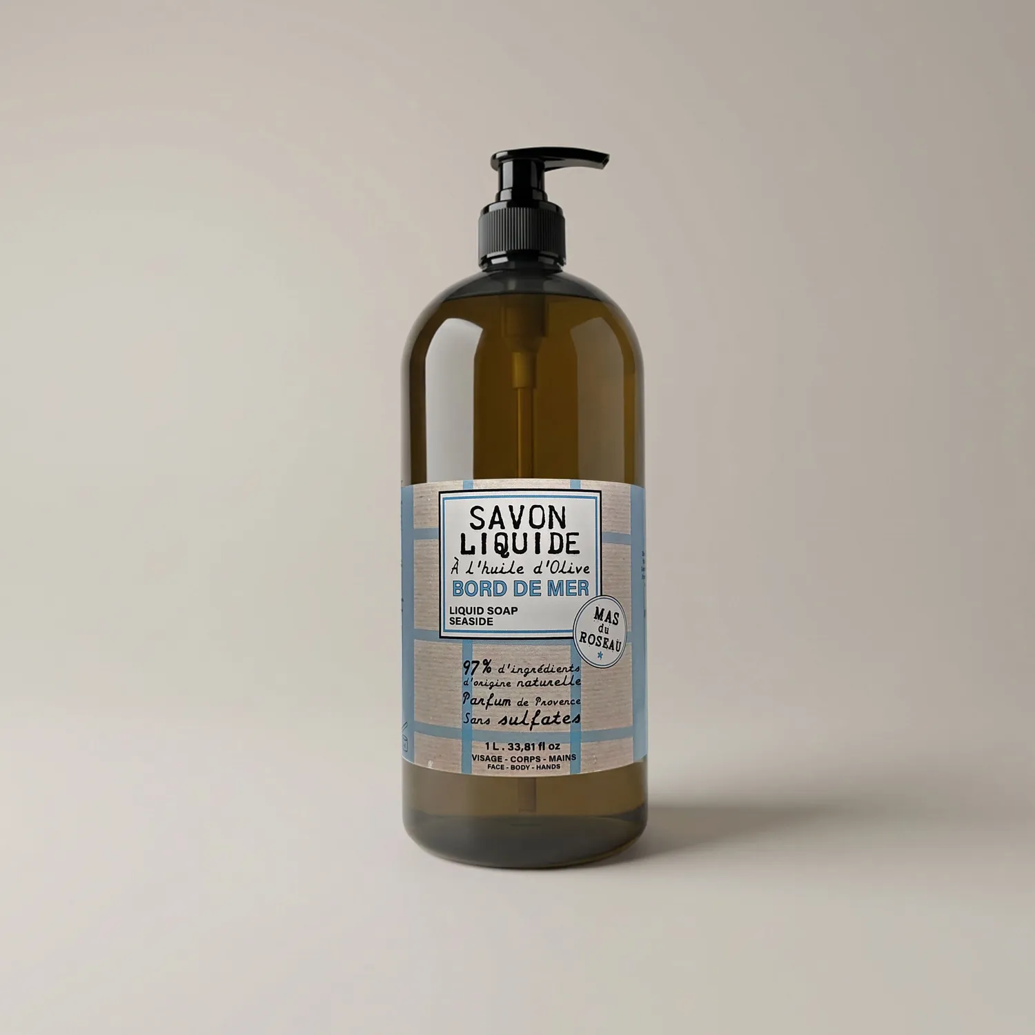 Mas du Roseau Philosophie Bord de Mer savon liquide marin