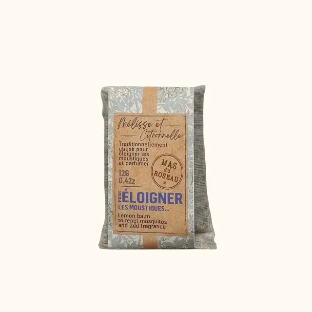 Mas du Roseau Infusions sachet parfumé mélisse citronnelle