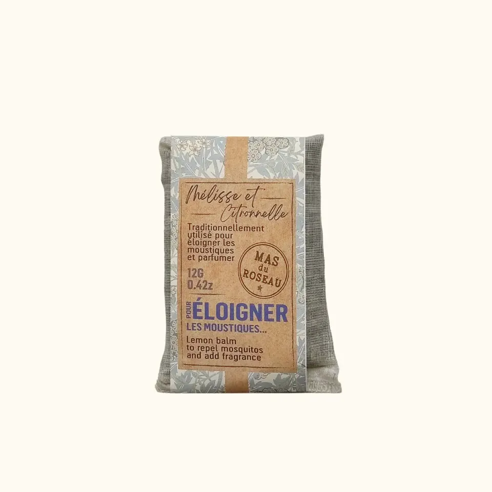 Mas du Roseau Infusions sachet parfumé mélisse citronnelle