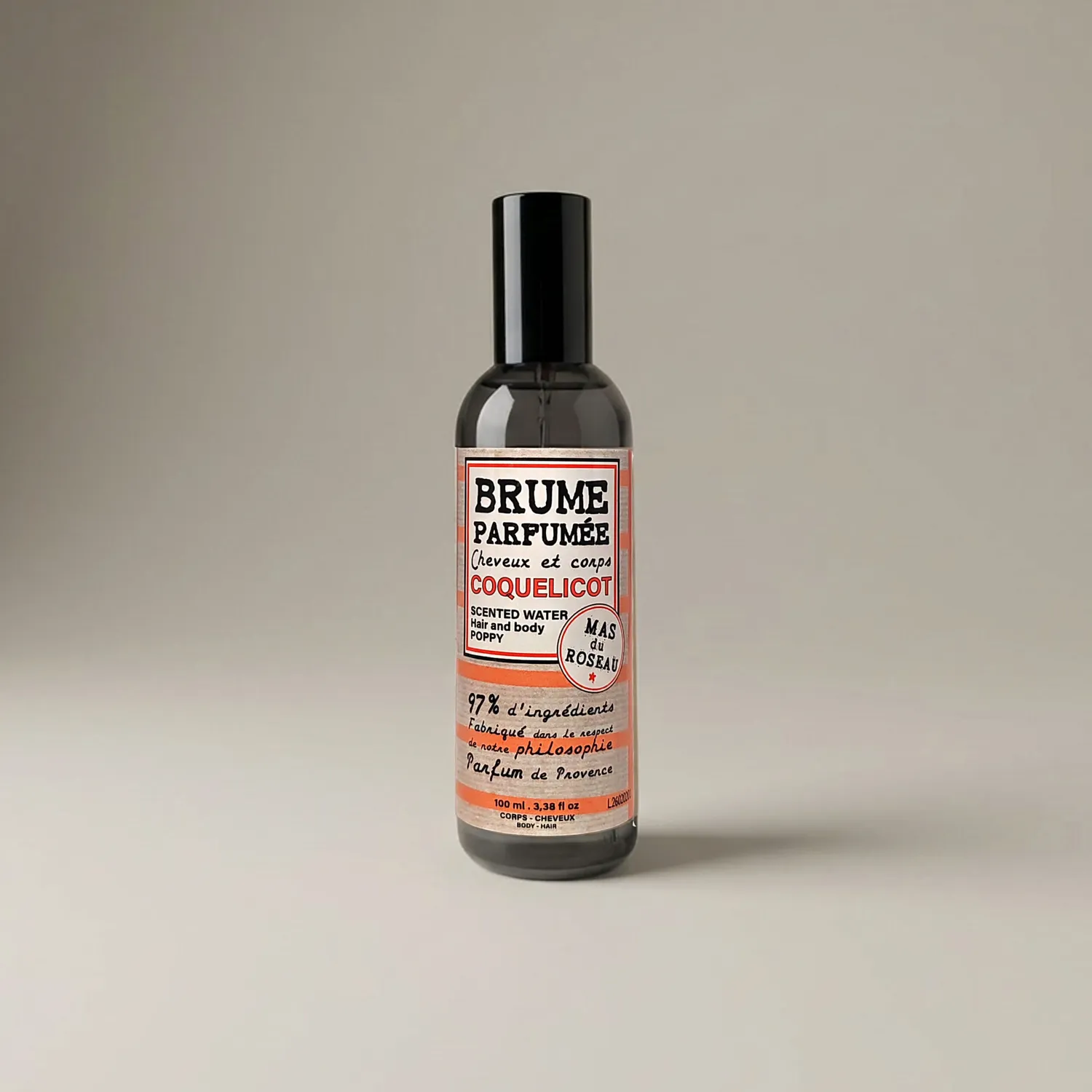 Mas du Roseau Philosophie brume parfumée coquelicot florale