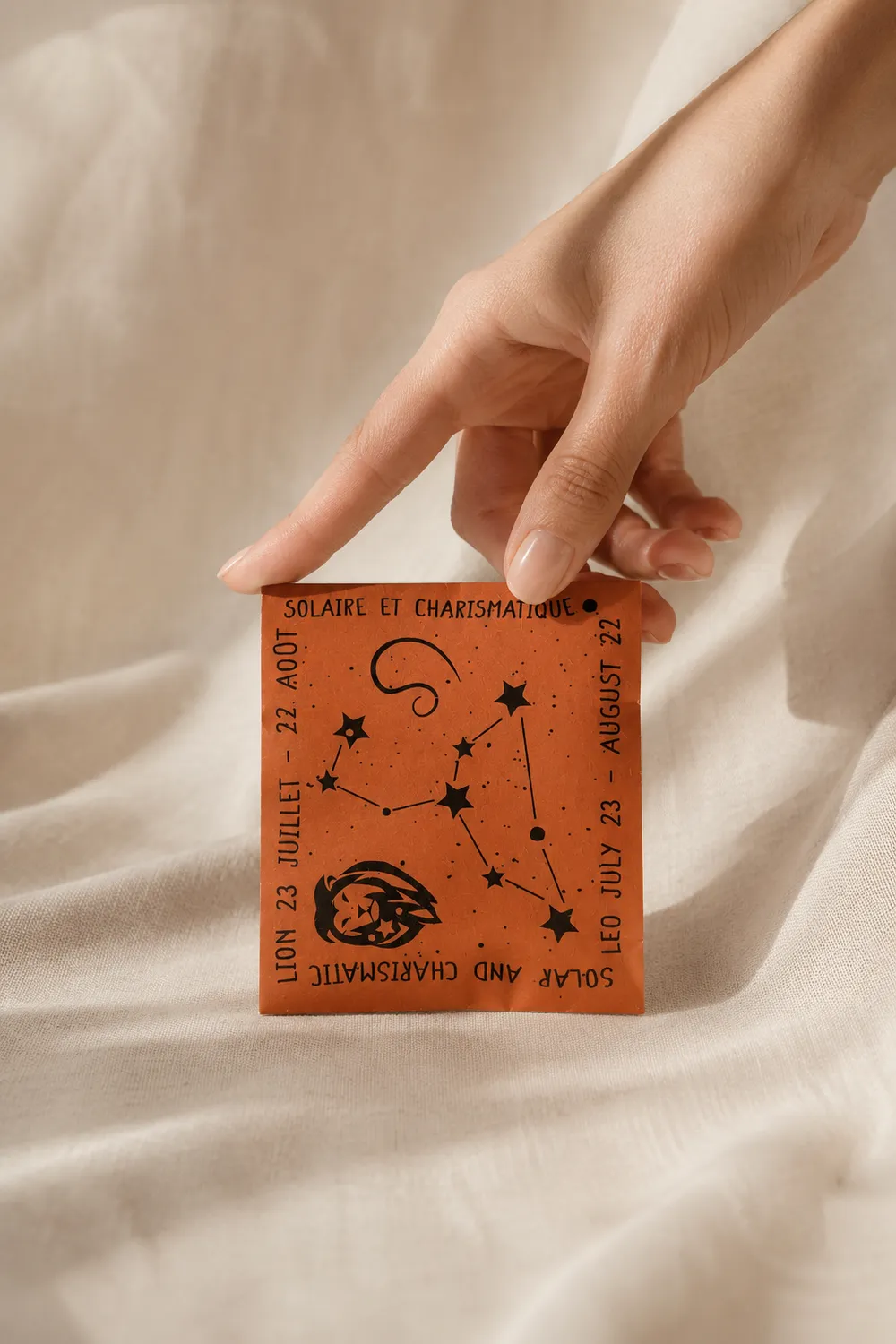 Mas du Roseau Pachamama Savonnette Astro Lion Magnolia Lumineux