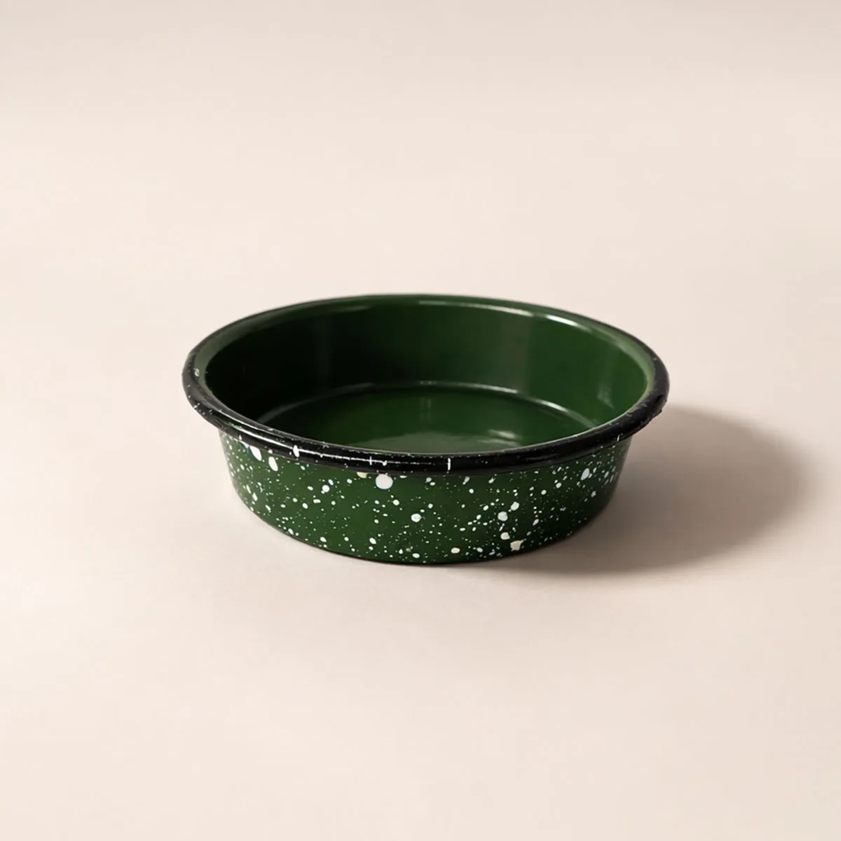 Mas du Roseau porte-savon tôle émaillée verte