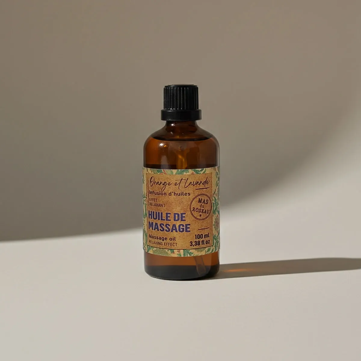 Mas du Roseau Infusions Relaxante huile de massage orange