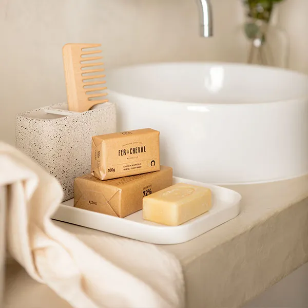 Fer à Cheval Savon de Marseille Duo Savonnettes 2x100g sans parfum