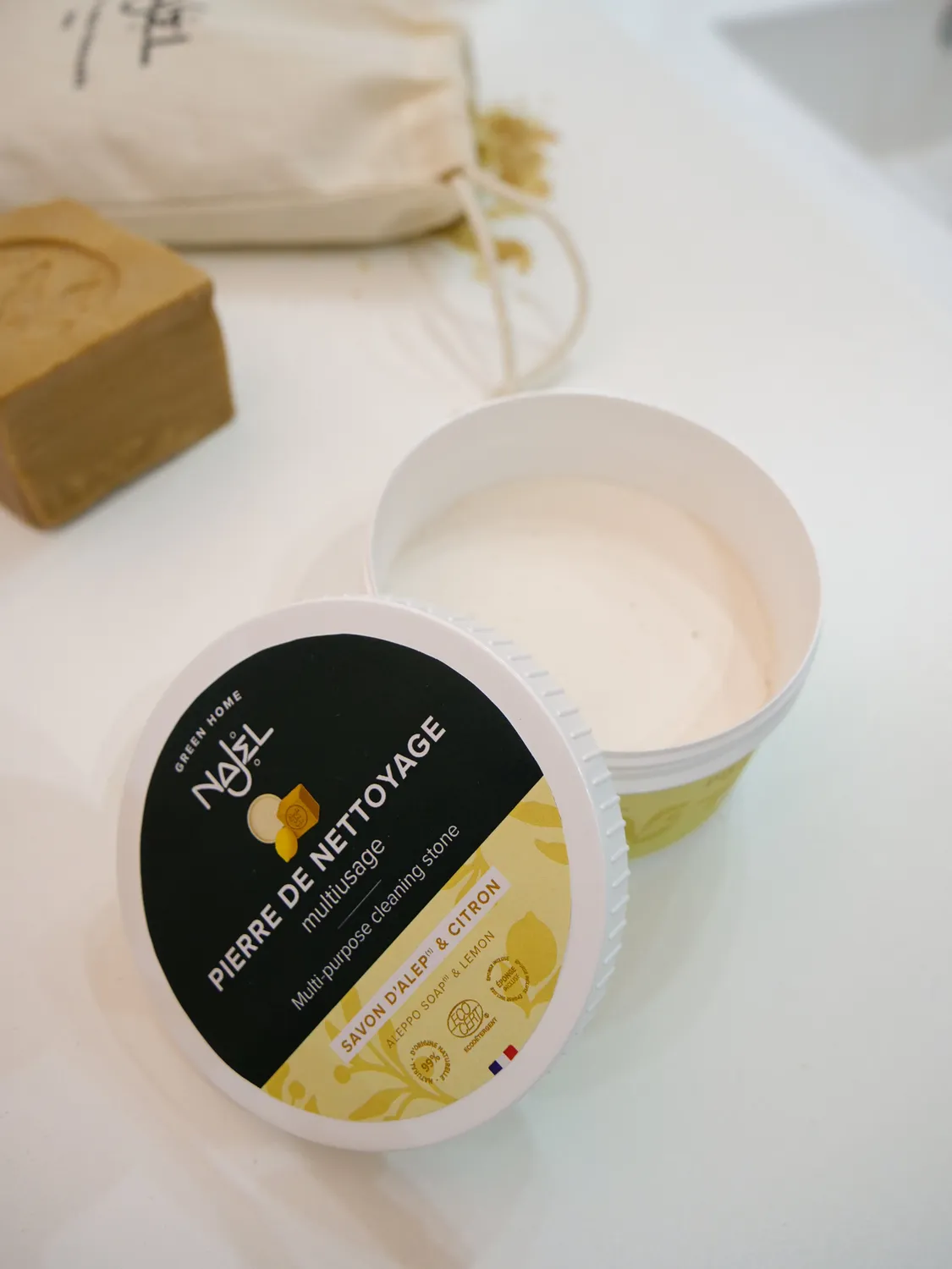 Laboratoire Najjar Pierre de nettoyage citron 300g savon Alep