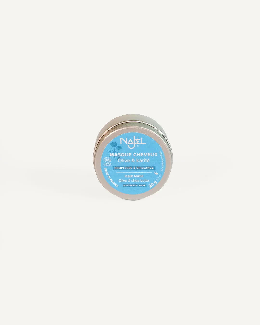 Najel Masque cheveux démêlant karité échantillon 20g bio