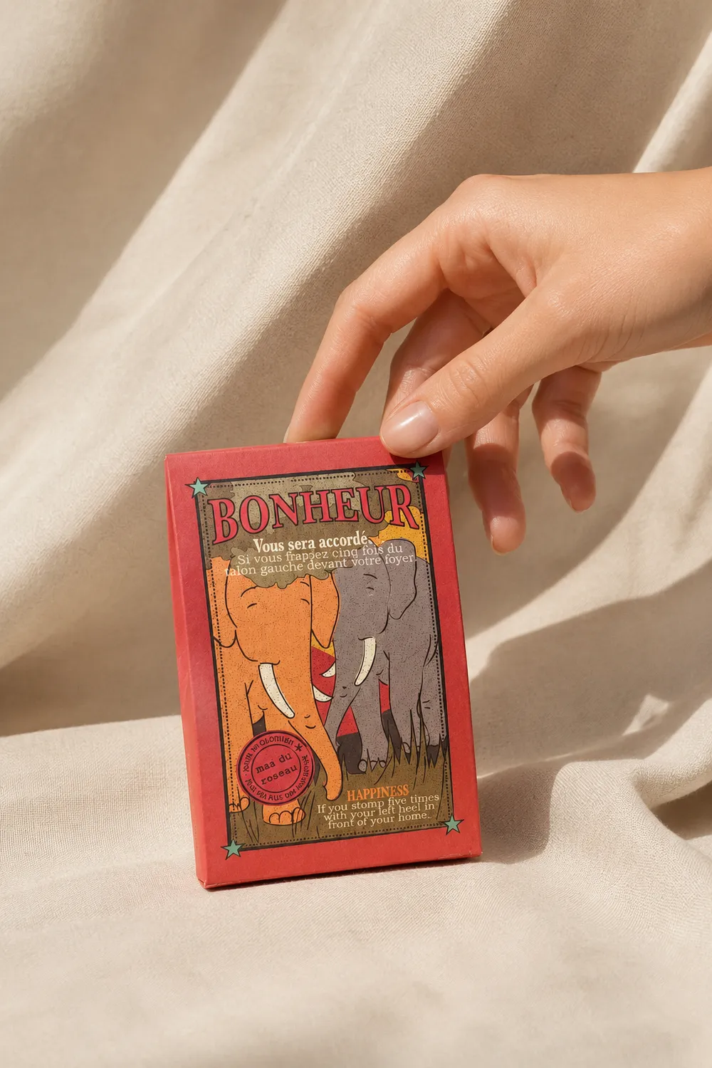 Mas du Roseau Arche de Noé savon Éléphant musc blanc