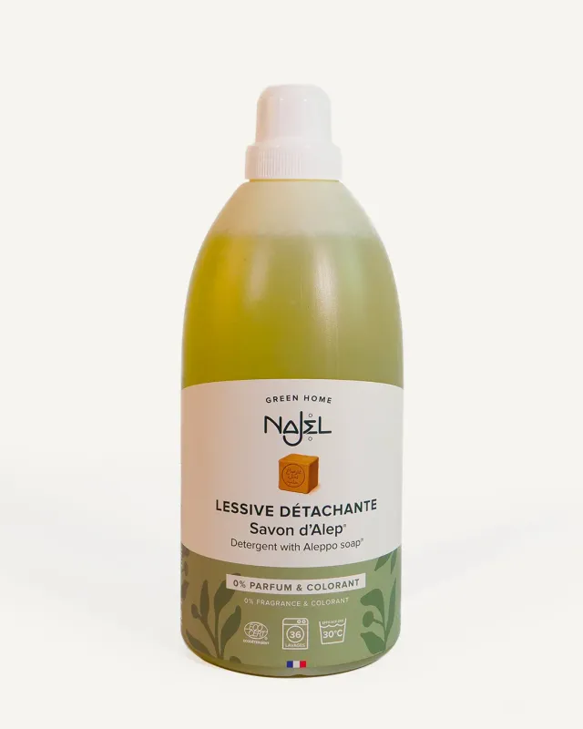 Najel lessive savon d’Alep sans parfum 2L Ecocert