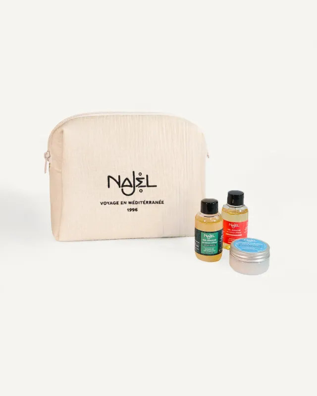 Laboratoire Najjar Trousse voyage à composer 5 soins formats cabine