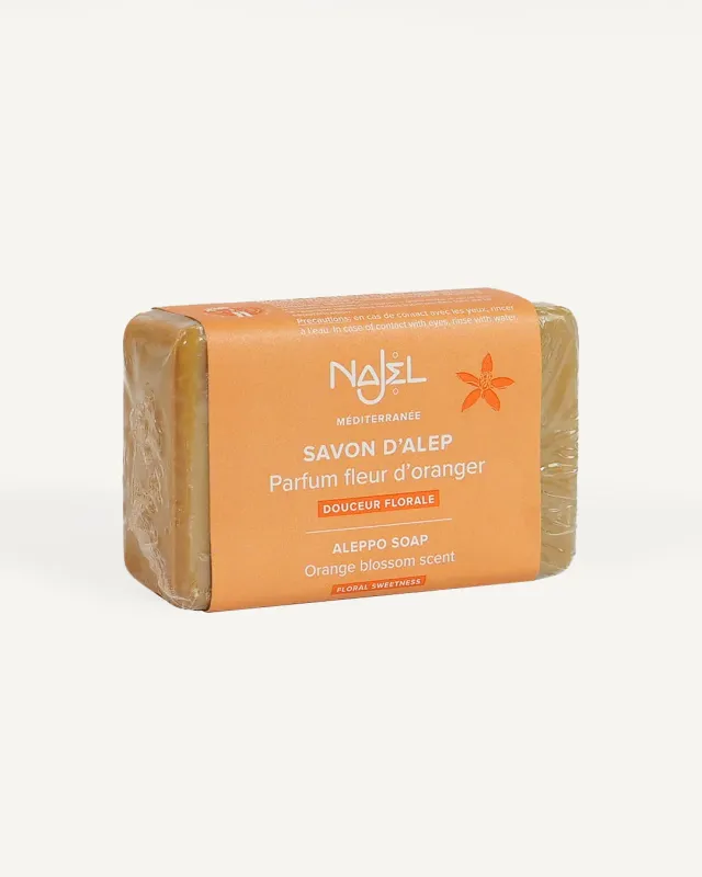 Laboratoire Najjar Savon d'Alep fleur d'oranger savon 100g bio