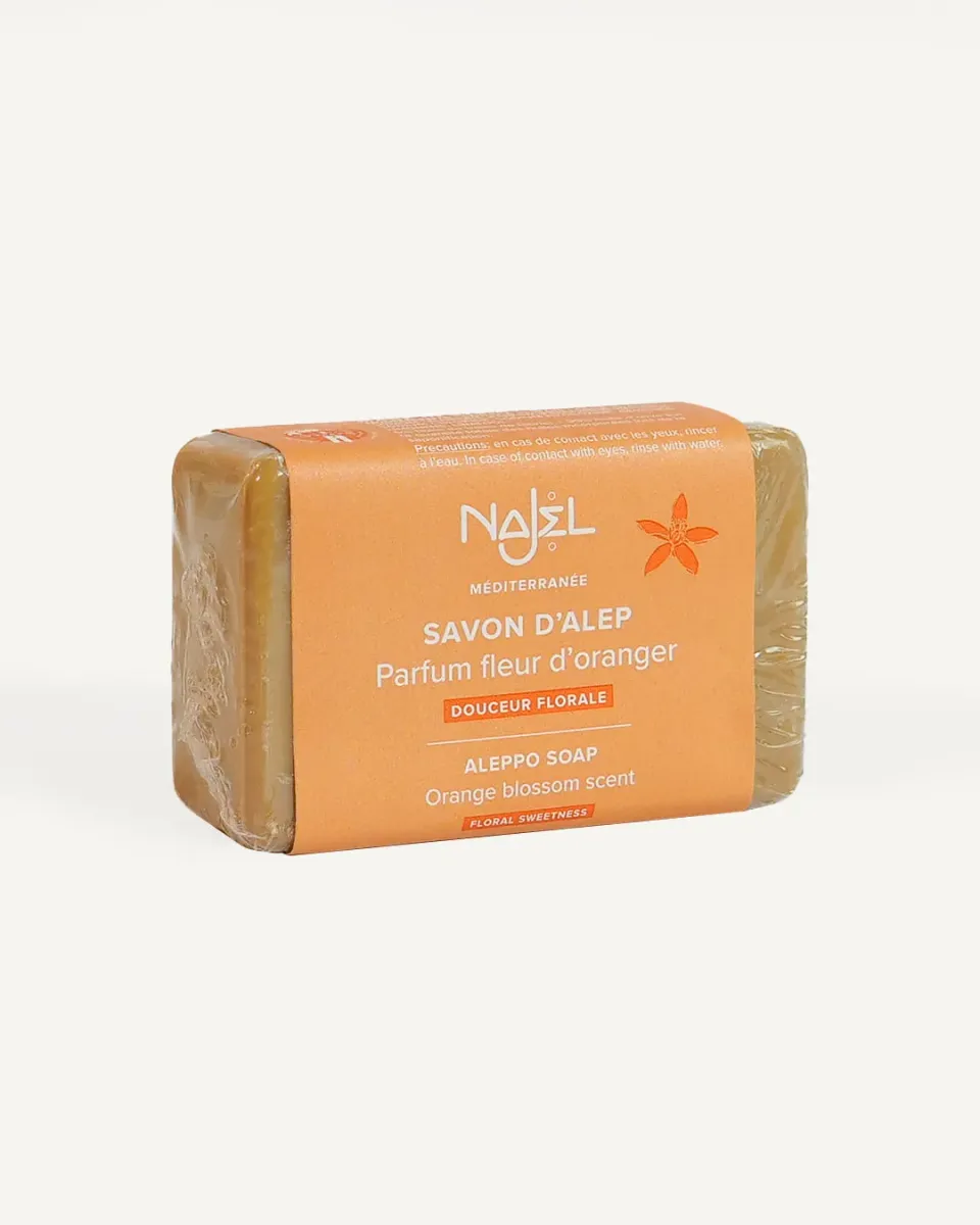 Laboratoire Najjar Savon d'Alep fleur d'oranger savon 100g bio