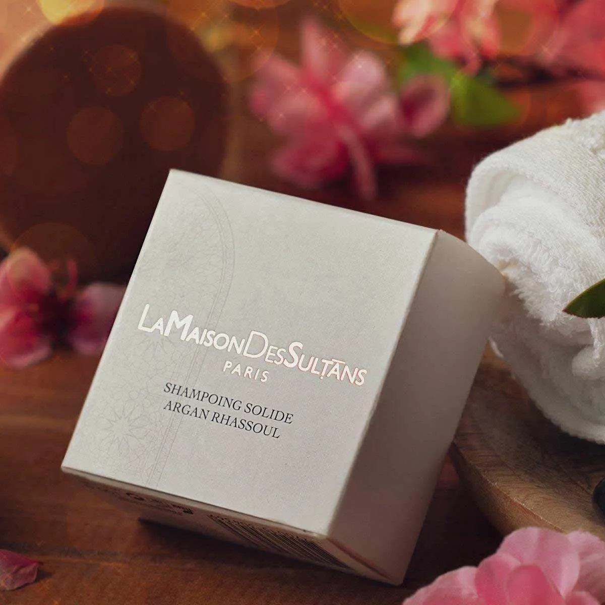 La Maison des Sultans Argan Rhassoul Shampoing Solide 1 Pièce