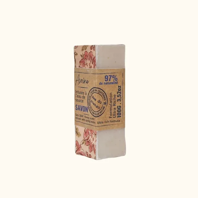 Mas du Roseau Infusions Avoine savonnette miel 100g