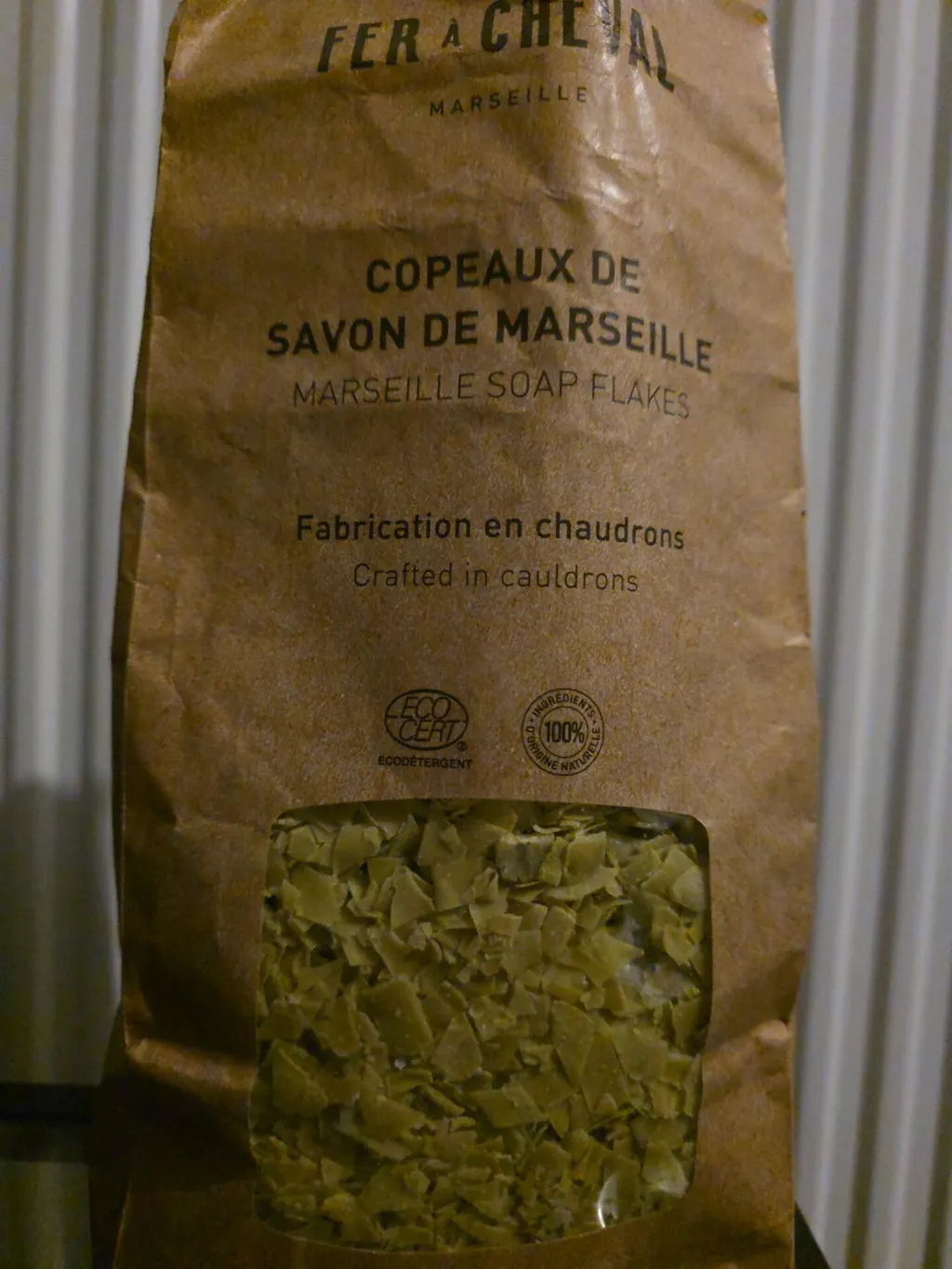 Fer à Cheval Copeaux Marseille Pur Olive 750 g lessive