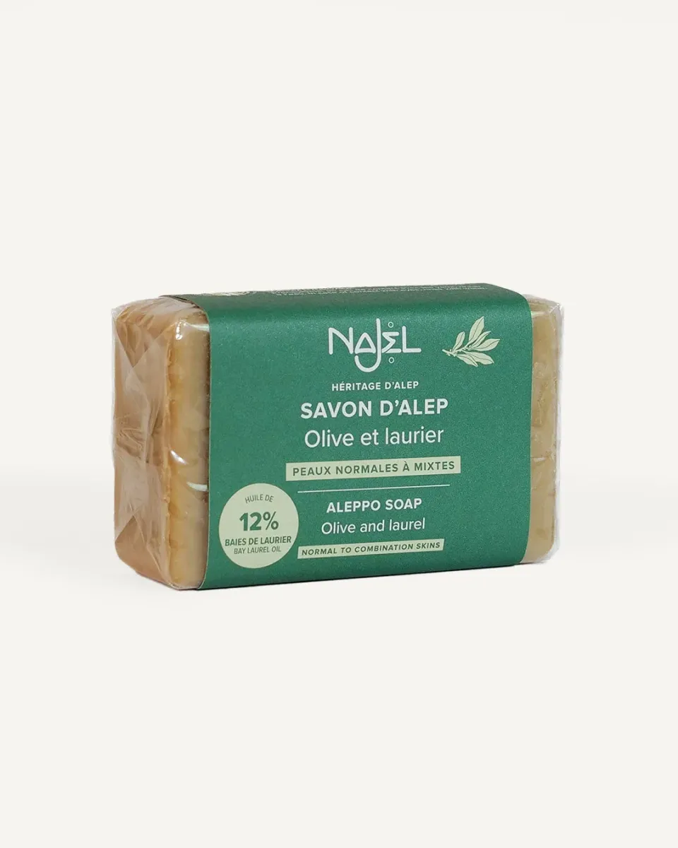 Laboratoire Najjar Savon d'Alep 12% laurier savon 100g peau mixte