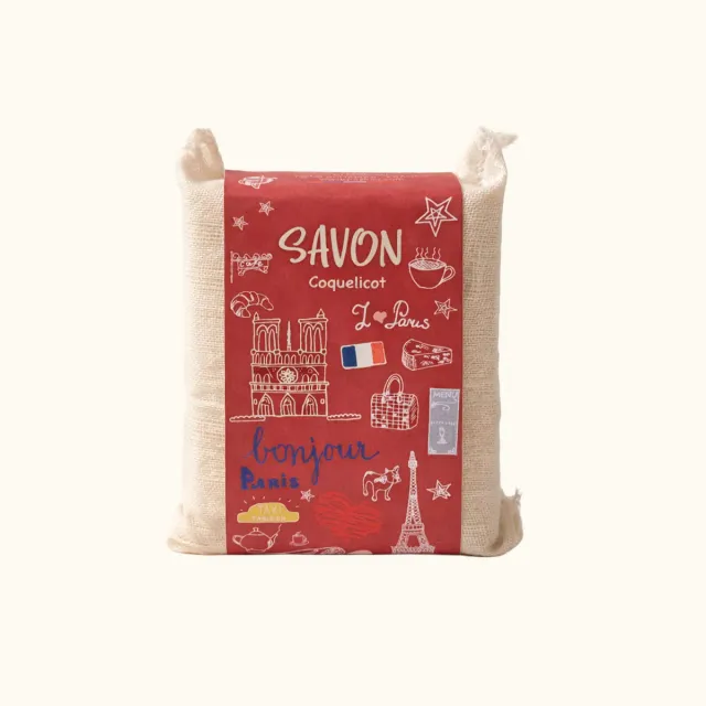 Mas du Roseau Pépites savon solide I ♥ Paris Coquelicot floral