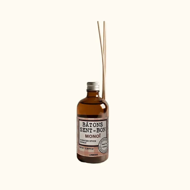 Mas du Roseau Philosophie diffuseur bâtons Monoï maison
