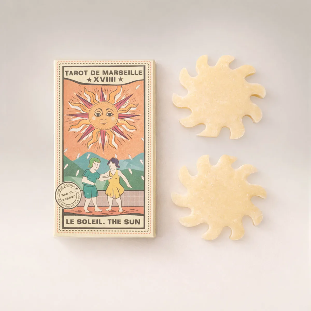 Mas du Roseau Tarot Le Soleil savon yuzu vitalité