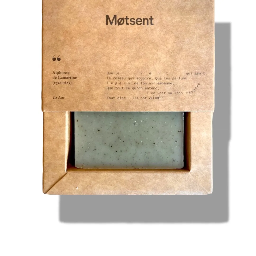 MOTSENT Ortie Argile Verte savon solide peau grasse
