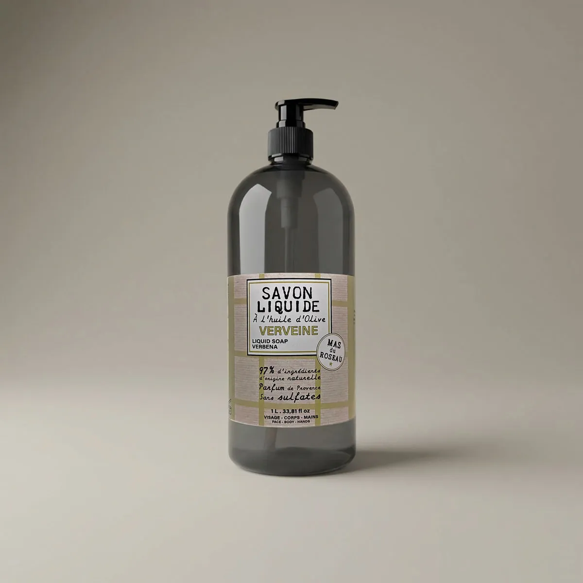 Mas du Roseau Philosophie Savon liquide Verveine frais