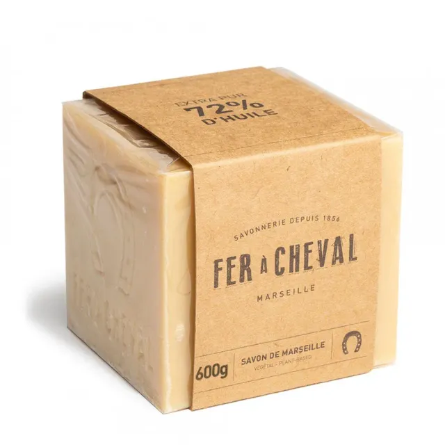 Fer à Cheval Savon de Marseille Cube Végétal 600g sans parfum