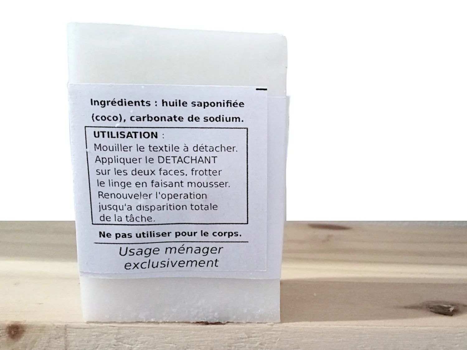 Savons d'Auxy savon détachant linge 100g saponifié à froid