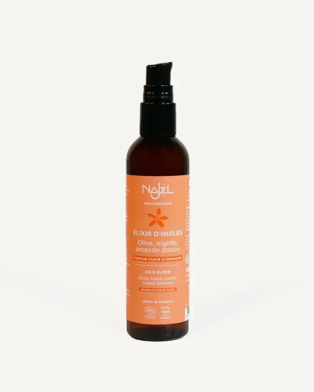 Laboratoire Najjar élixir trois huiles corps cheveux 125ml oranger