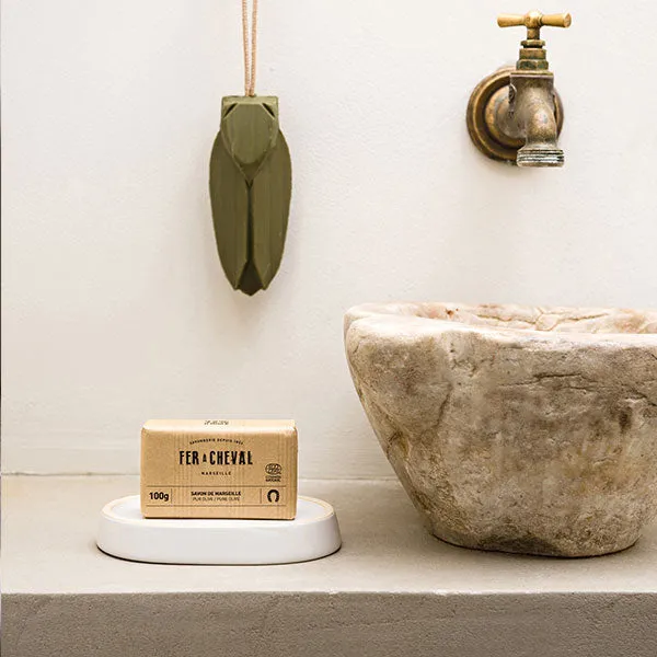 Savonnerie Fer à Cheval Savon de Marseille savonnette 100g pur olive