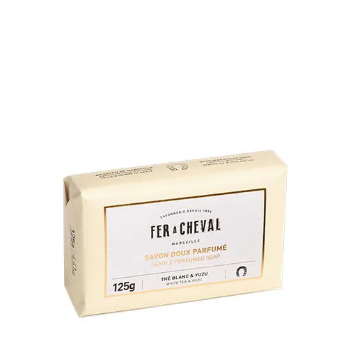 Fer à Cheval Savon Doux Thé Blanc Yuzu savonnette 125g mixte