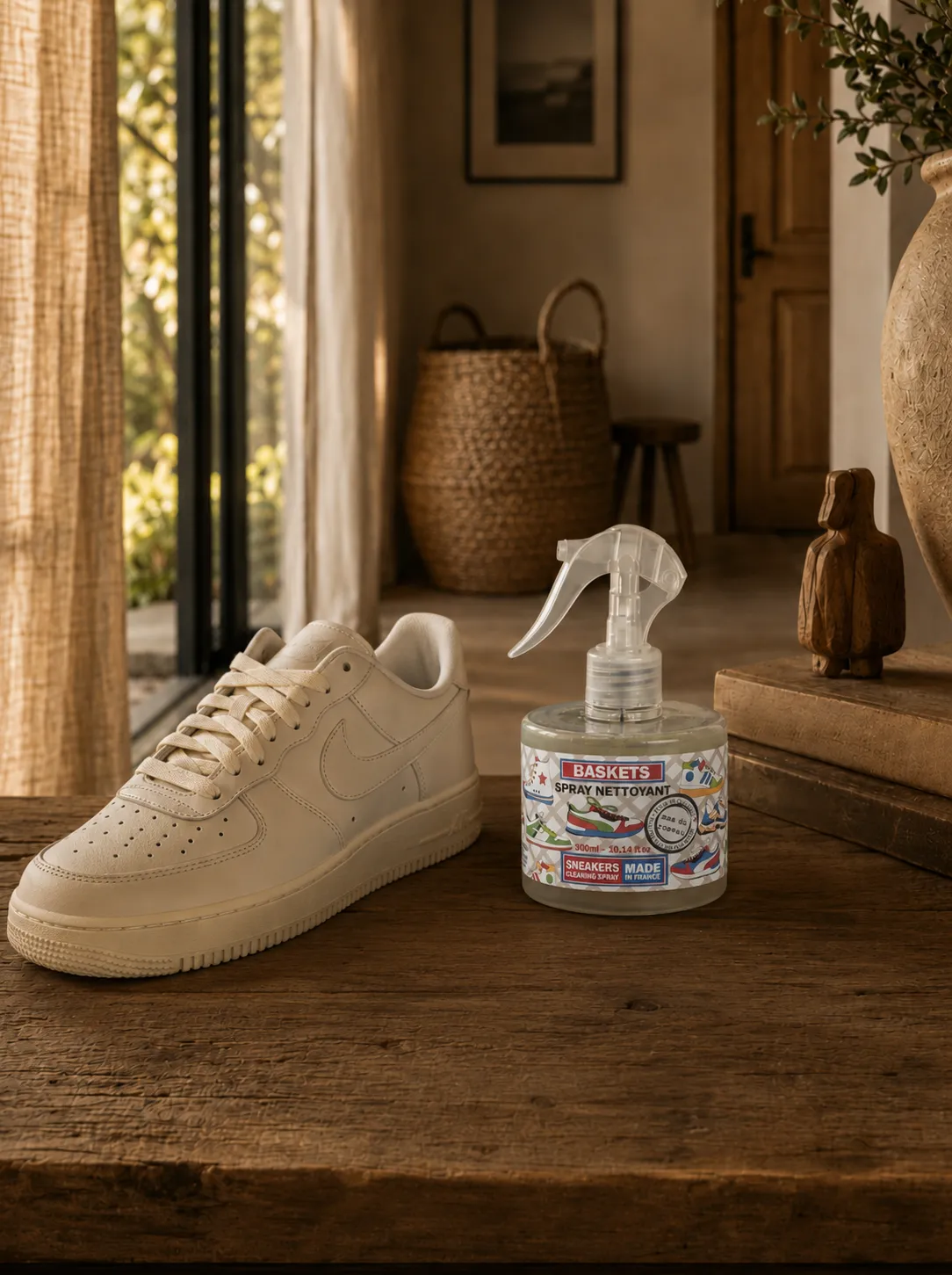 Mas du Roseau Éco&Bô spray nettoyant baskets savon noir