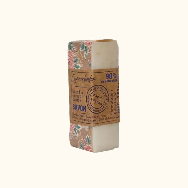 Mas du Roseau Infusions savonnette Cynorrhodon rose litchi