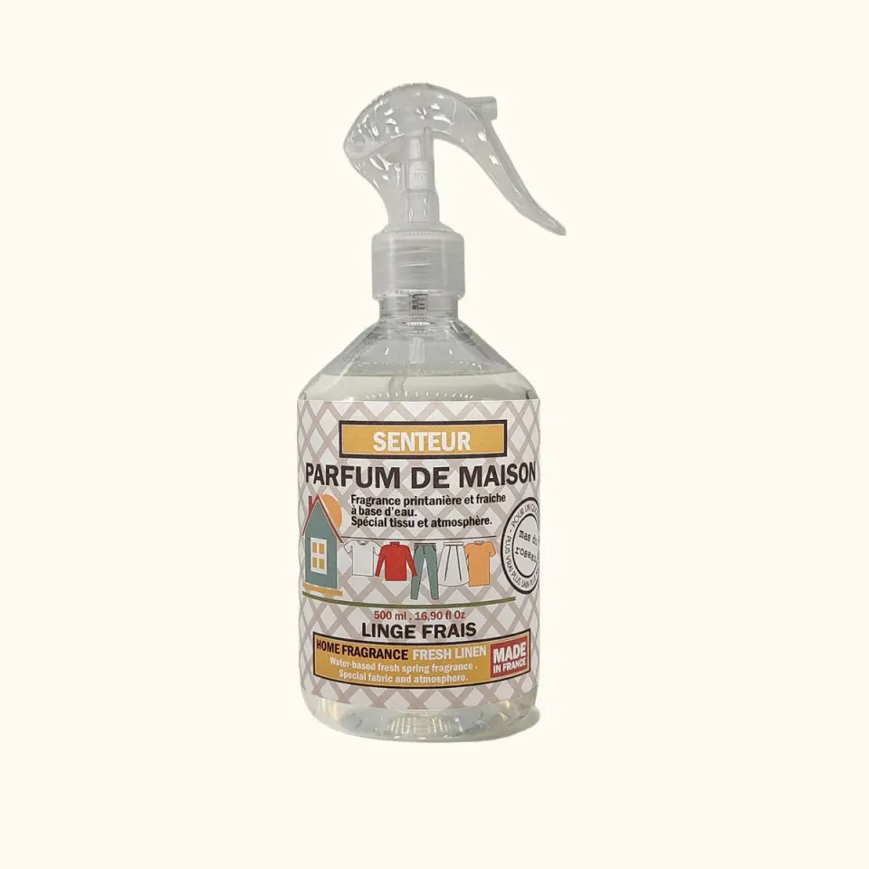 Mas du Roseau Éco&Bô Linge Frais parfum maison spray