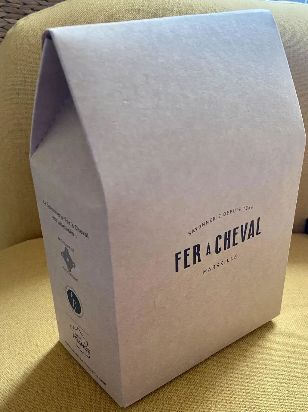 Fer à Cheval Authentique Pur Olive savon de Marseille 100g sans parfum
