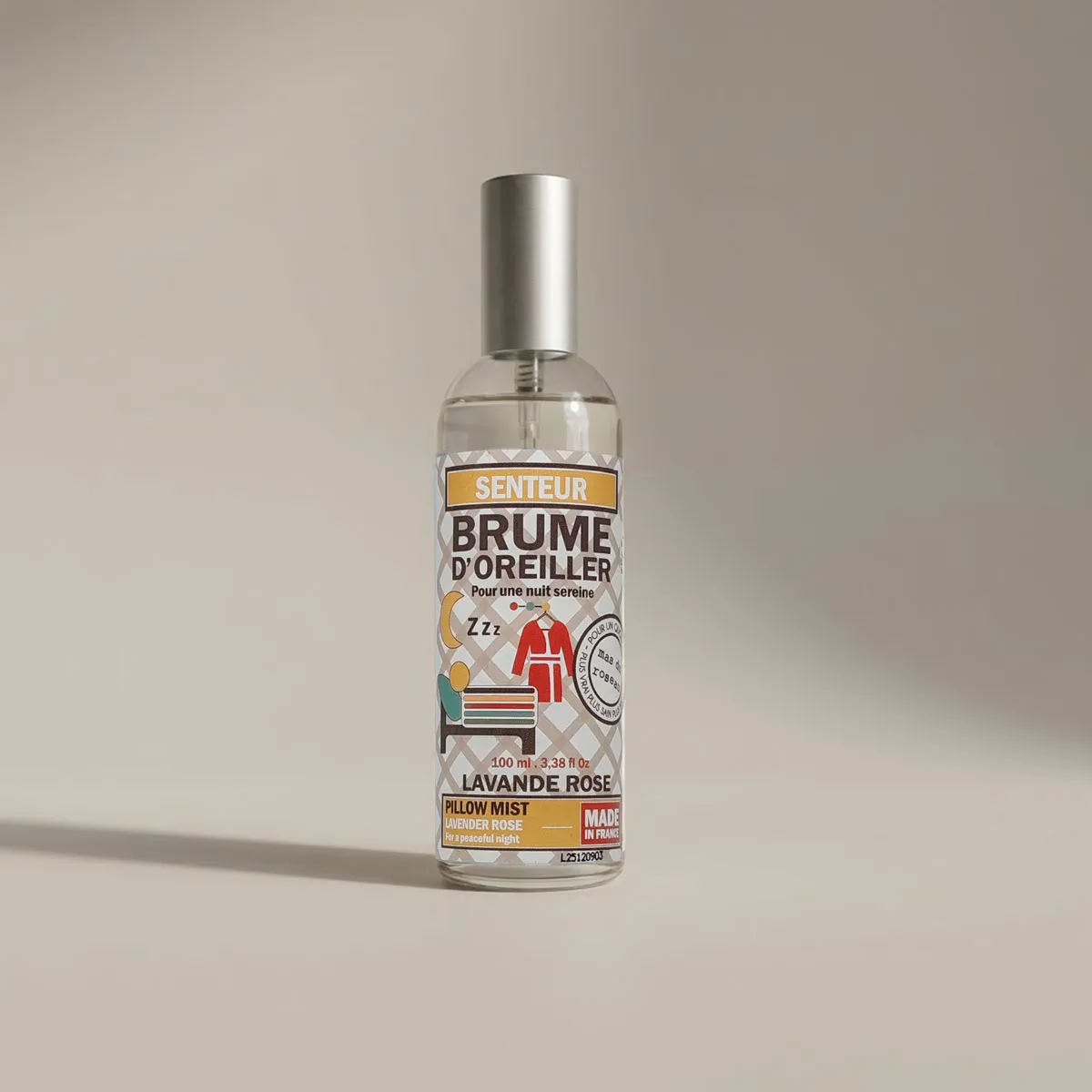 Mas du Roseau Éco&Bô Brume Oreiller Lavande Rose