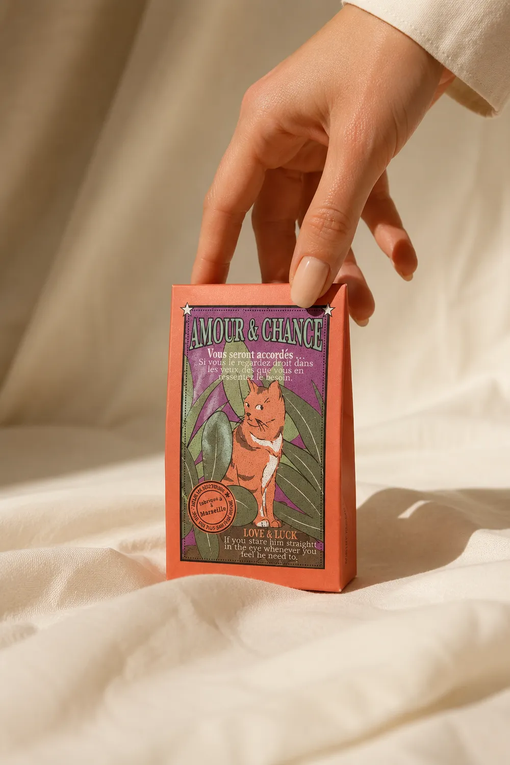 Mas du Roseau Pachamama Arche de Noé Chat savon magnolia
