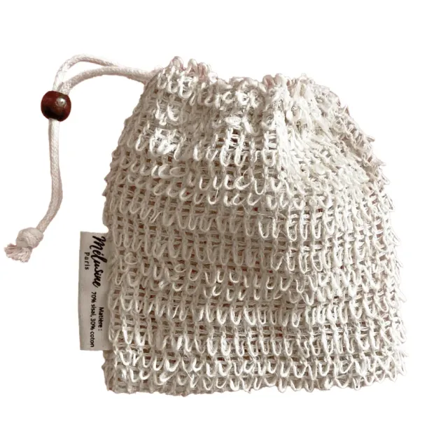 La Maison des Sultans Mélusine pochette à savon coton sisal