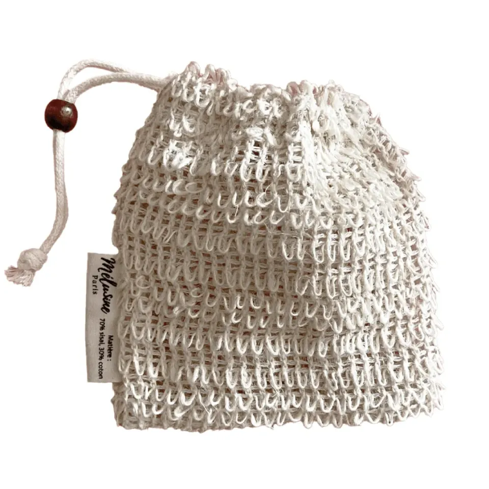 La Maison des Sultans Mélusine pochette à savon coton sisal