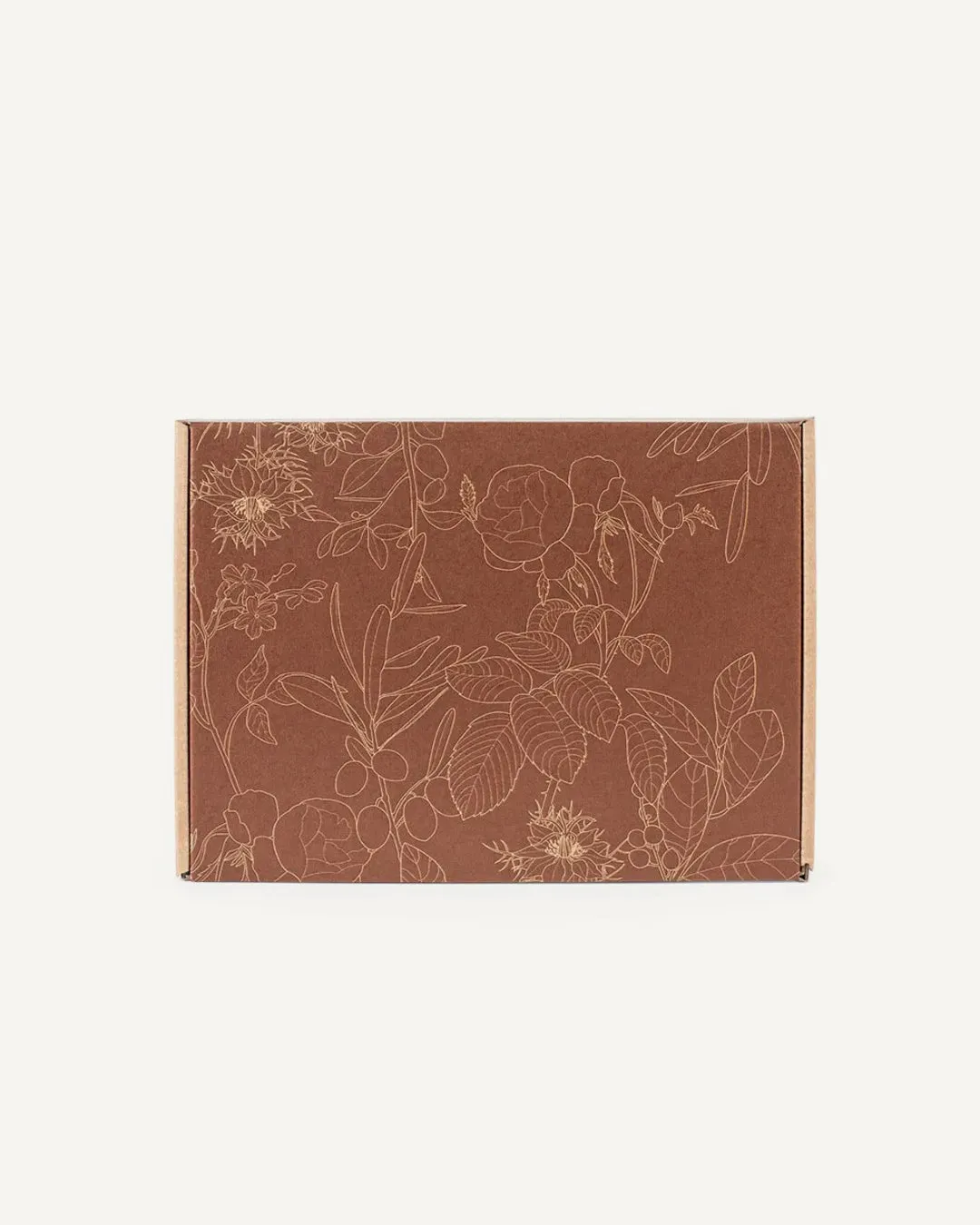 Laboratoire Najjar boîte cadeau beige coffret vide 6 produits