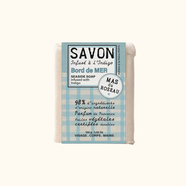 Mas du Roseau Philosophie Bord de Mer savon solide mini parfum marin