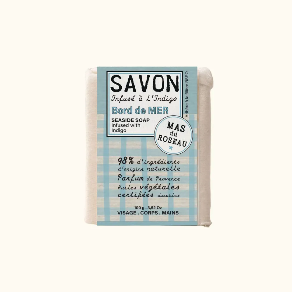 Mas du Roseau Philosophie Bord de Mer savon solide mini parfum marin